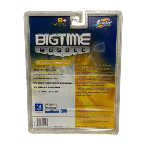 Jada Dub City BigTime Muscle 69 Chevy Camaro 1:64 Green - Picture 4 of 10